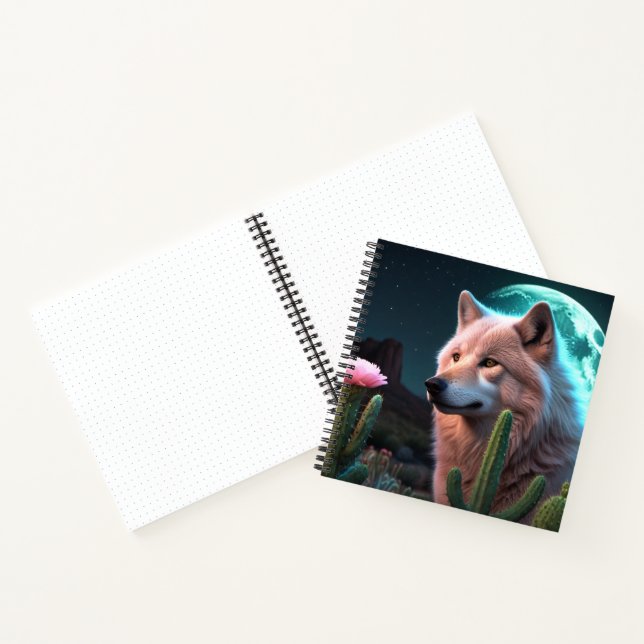 Wolf13: Notizbuch (Innenseite)