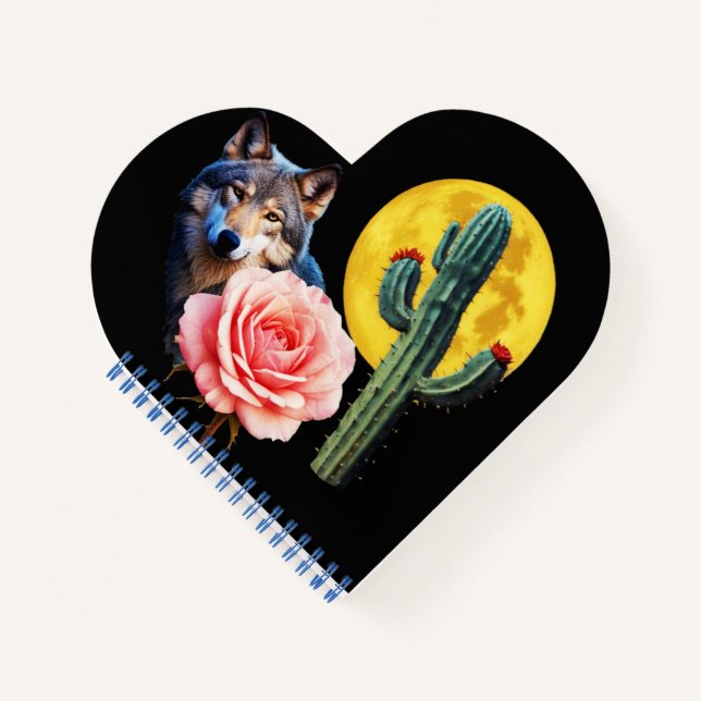 Wolf14: Notizbuch (Vorderseite)