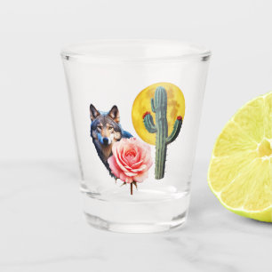 Wolf14: Schnapsglas