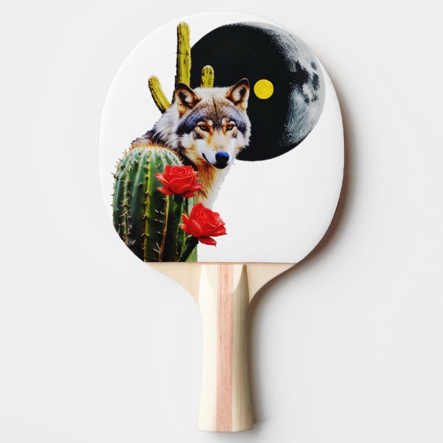 Wolf16: Tischtennis Schläger (Vorderseite)