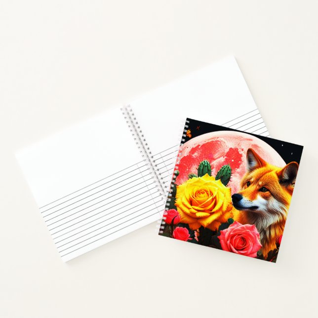 Wolf30: Notizbuch (Innenseite)