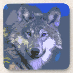 Wolf 036 getränkeuntersetzer