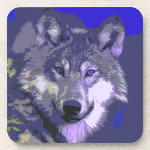 Wolf 038 getränkeuntersetzer