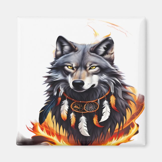 Wolf 04 magnet (Vorne)