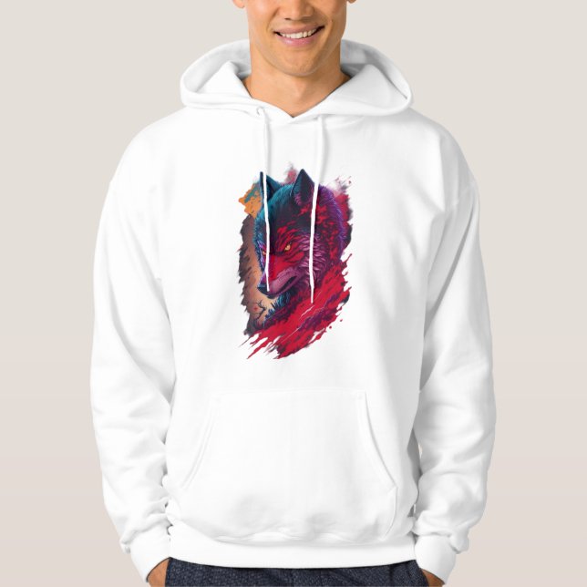 Wolf 14 hoodie (Vorderseite)