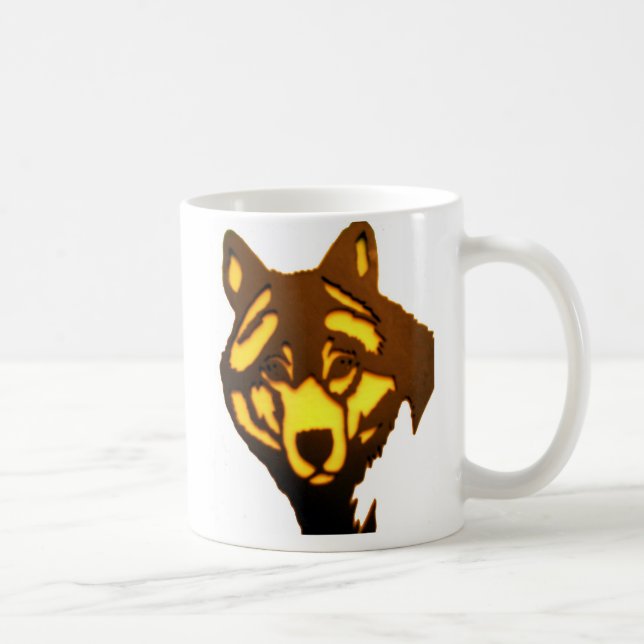 Wolf 1 Tasse (Rechts)