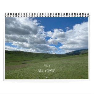 Wolf 2026, Calendrier des paysages du Wyoming