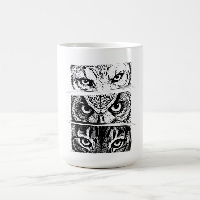 Wolf Adler Tiger Trinität Kaffeetasse (Mittel)