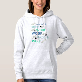 WOLF alles über Hund Lover Women's Hoodie