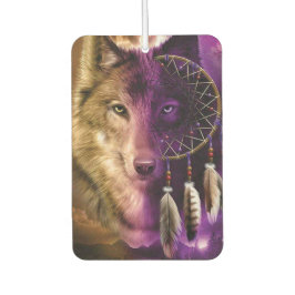 Wolf and Dream Catcher Autolufterfrischer