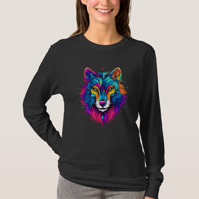 Wolf And Wolves Men Women Kids 11 T-Shirt (Vorderseite)