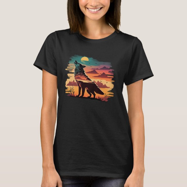 Wolf And Wolves Men Women Kids  31 T-Shirt (Vorderseite)