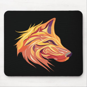 Wolf Animal Freedom World Wildlife Wonder Vector Mousepad