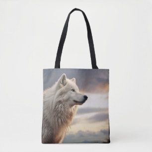 Wolf Animal Nature Majestic Wilderness Tasche