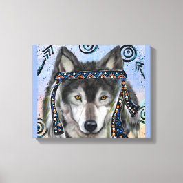 Wolf Art Leinwanddruck