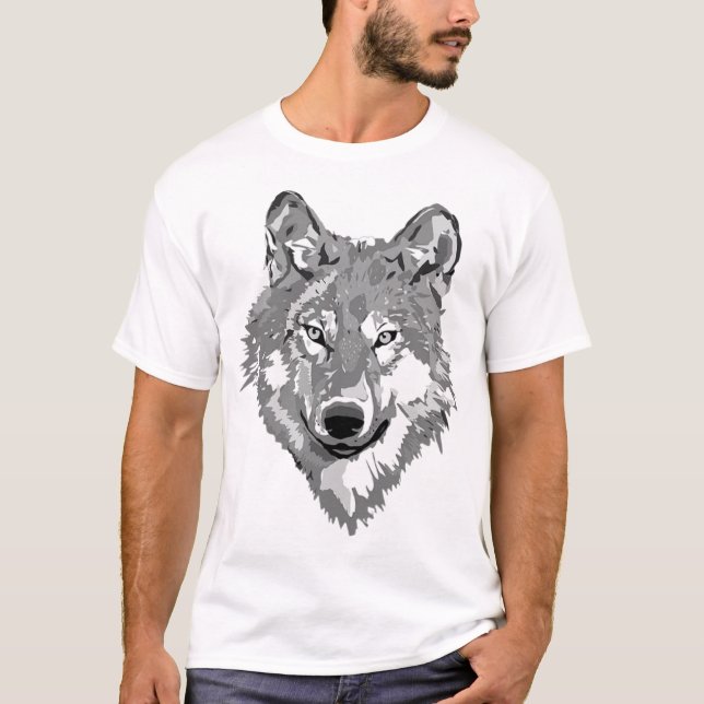 Wolf Art T-Shirt (Vorderseite)
