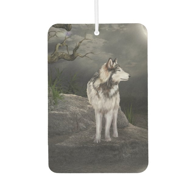 Wolf Autolufterfrischer (Vorderseite)