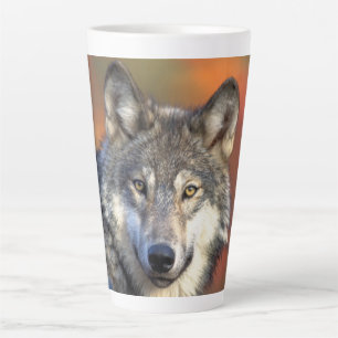 "Wolf Aware" Milchtasse