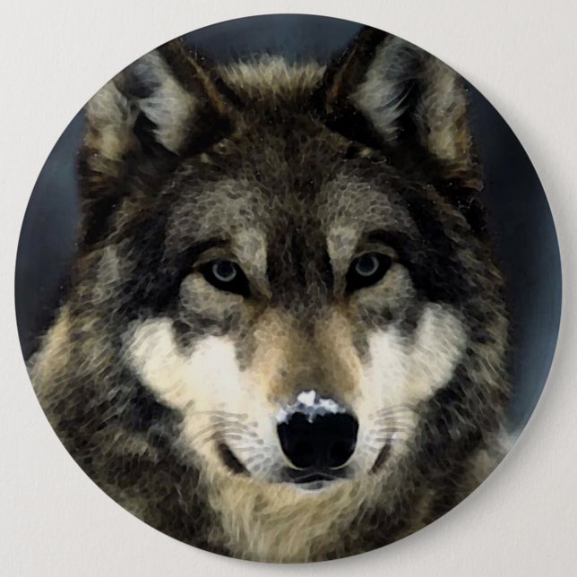 Wolf Button (Vorderseite)