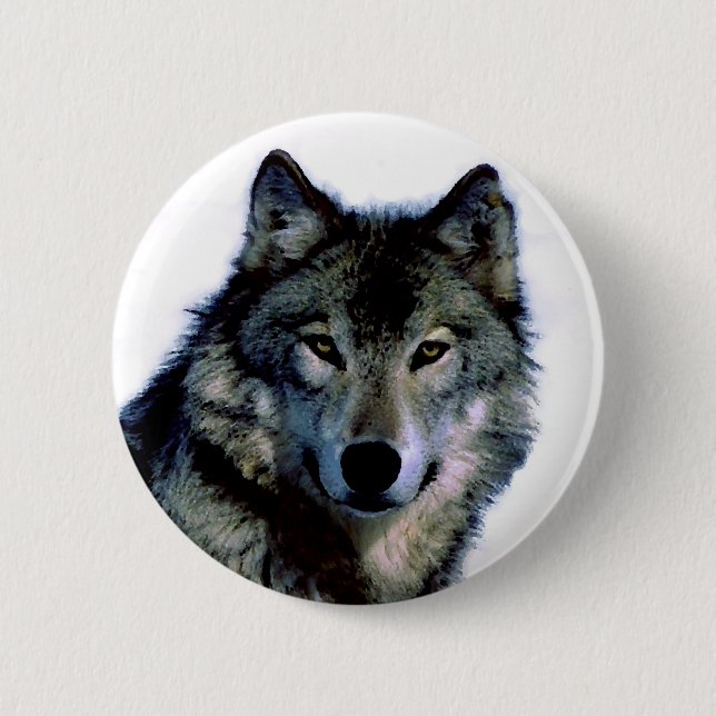 Wolf Button (Vorderseite)