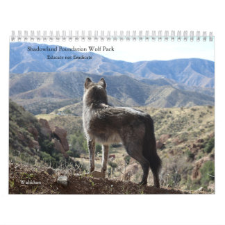 Wolf Calendar Kalender