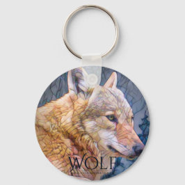 WOLF [Can key chain] Schlüsselanhänger