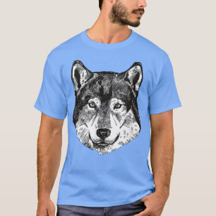 Wolf Canis lupus Raubtierfuttermärchen T-Shirt