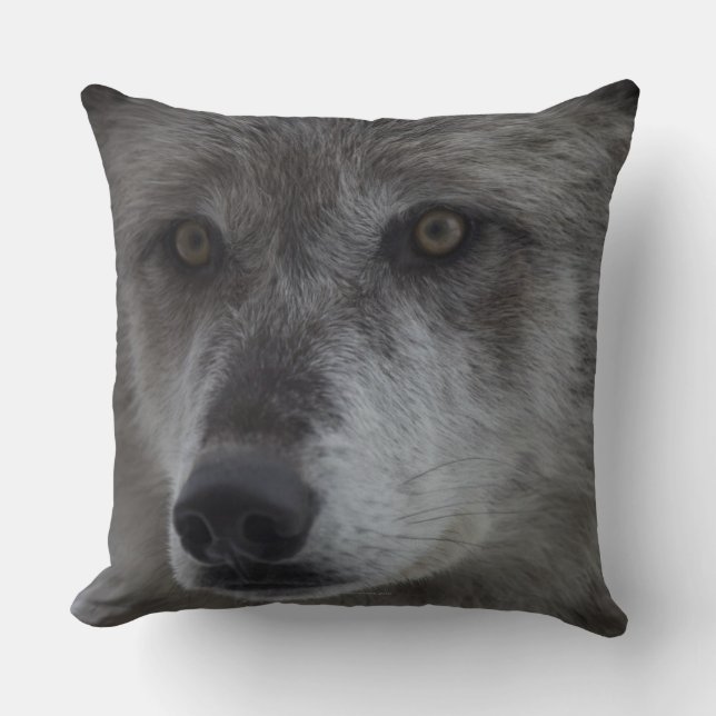 Wolf (Canus Lupus) von Kissen (Vorderseite)