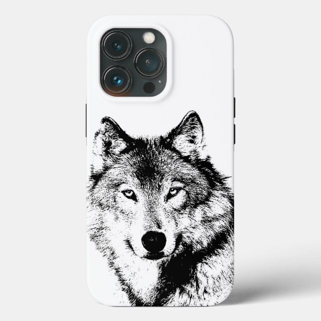 Wolf Case-Mate iPhone Hülle (Rückseite)
