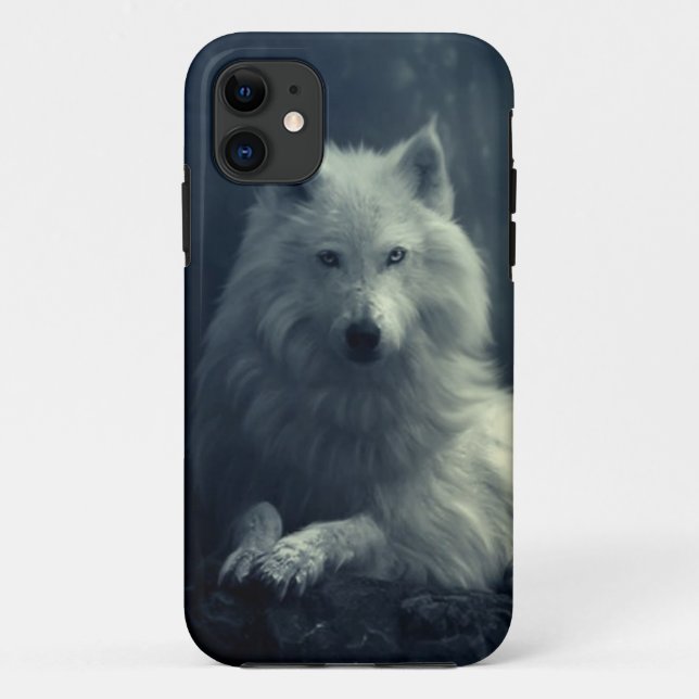 Wolf Case-Mate iPhone Hülle (Rückseite)