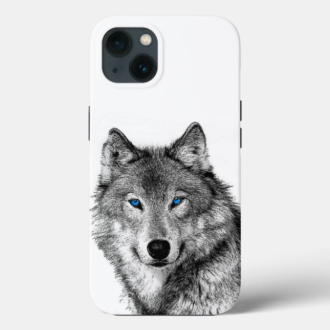 Wolf Case-Mate iPhone Hülle (Rückseite)