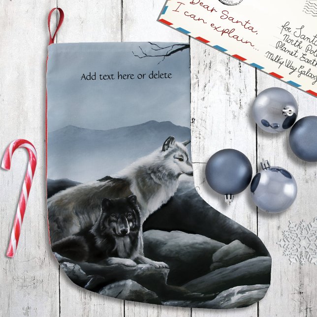Wolf Castle Guards Kleiner Weihnachtsstrumpf (Von Creator hochgeladen)