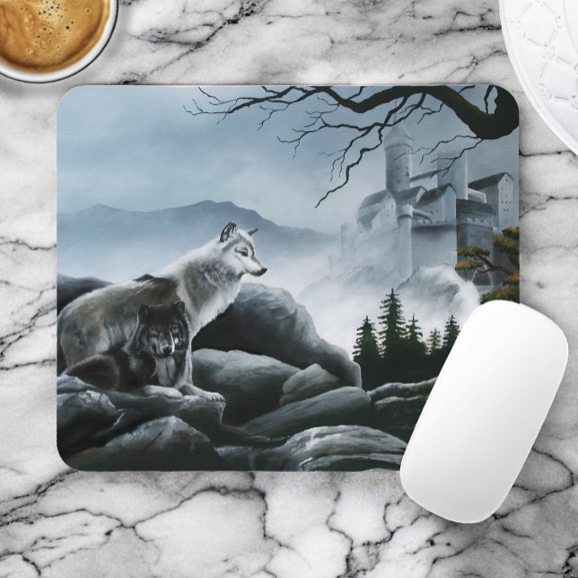 Wolf Castle Guards Mousepad (Von Creator hochgeladen)
