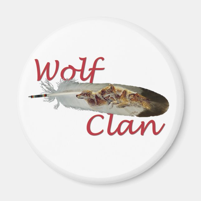 Wolf Clan Magnet (Vorne)