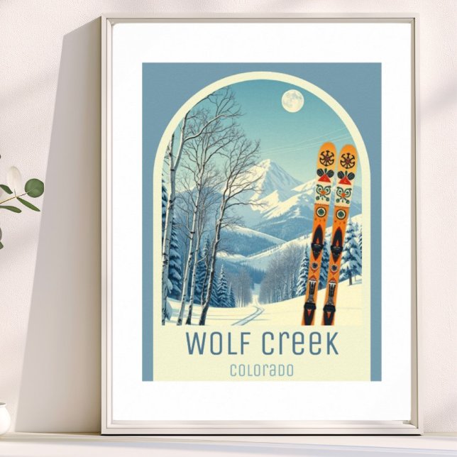 Wolf Creek Colorado Skigebiet  Poster (Von Creator hochgeladen)