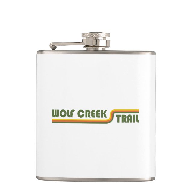Wolf Creek Trail Dayton Ohio Flachmann (Vorderseite)