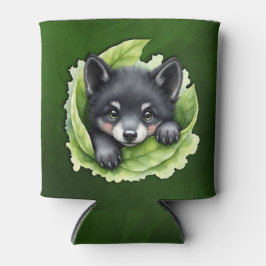 Wolf cub in the green: dosenkühler