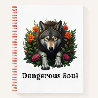 Wolf Dangerous Soul Notizbuch