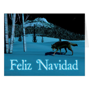 Wolf d'hiver - Feliz Navidad