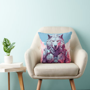 Wolf Ding Kissen