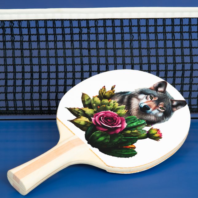 Wolf Drei: Tischtennis Schläger (InSitu)