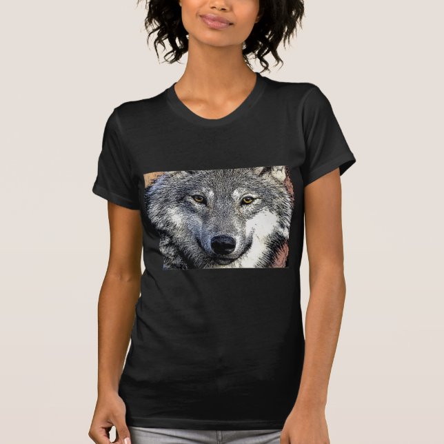 Wolf Eyes Artwork T-Shirt (Vorderseite)