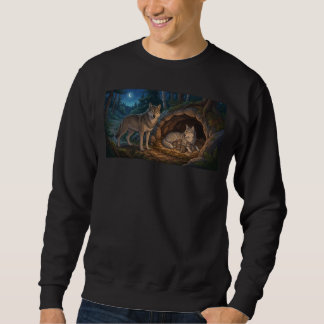Wolf Familie   Sweatshirt