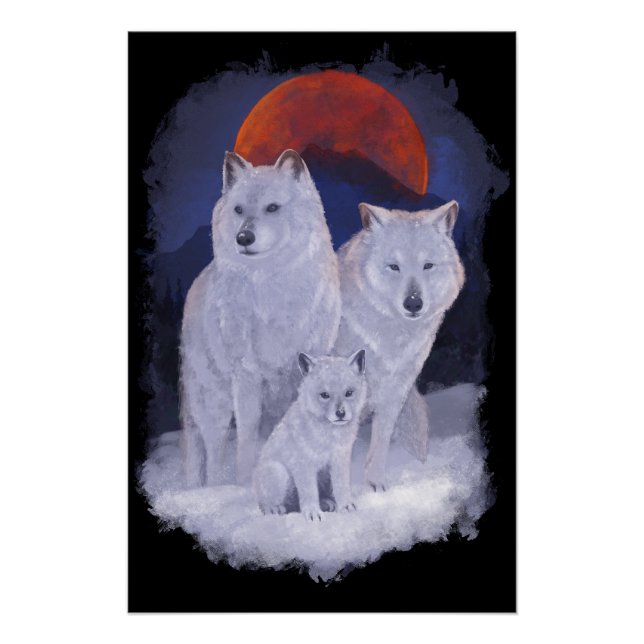 wolf family  poster (Vorderseite)