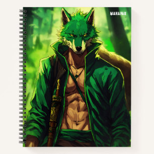 Wolf Fang Swordsman Notizbuch