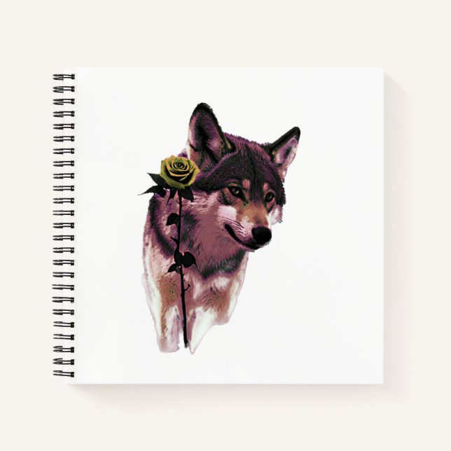 Wolf Five Notizbuch (Vorderseite)