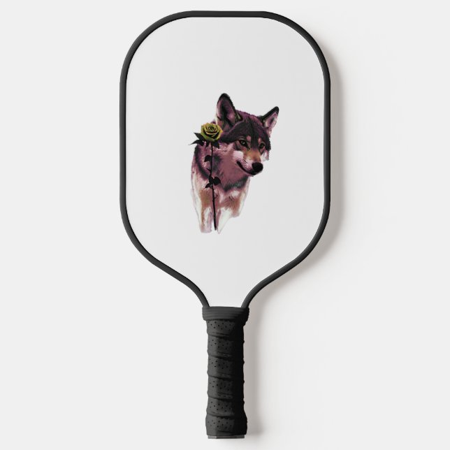 Wolf Five Pickleball Schläger (Vorderseite)
