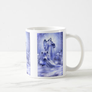 Wolf-Geist-Tasse Kaffeetasse