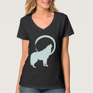 Wolf-Geist-Tier Heiliger Schamane Native American T-Shirt