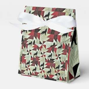 Wolf Geschenkschachtel